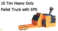 10t Elektrický HEAVY DUTY paletové vozík s EPS