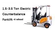 1.5-3.5 t Elektrický vysokozdvižný vozík - čtyřkolový